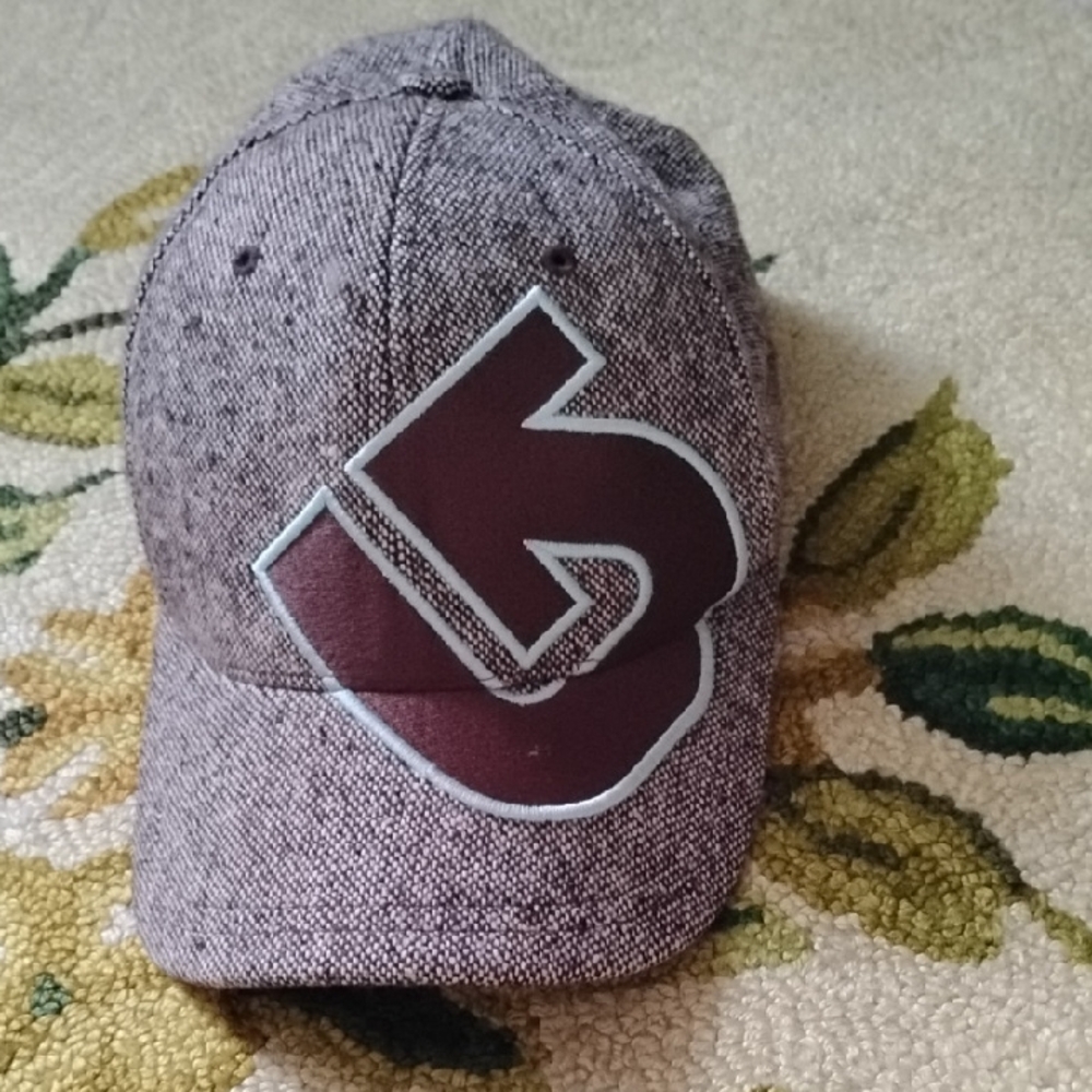 Burton Gray and Brown Cap